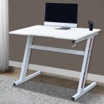 G01 100x60cm Gaming Table-White - Image 2