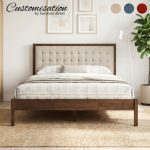 [Custom Made] HIROSHIMA Solid Wood Bed Frame-2 Sizes