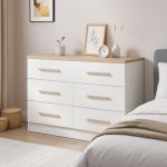 MARIE 6 Drawer Chest-White