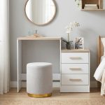 MARIE Dressing Table Set-White