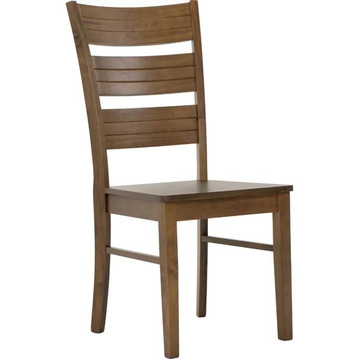 MARLEY Solid Wood Dining Chair-Cocoa MARLEY Solid Wood Dining Chair-Cocoa(set of 2) - Image 1