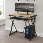 MIMI 78cm computer desk with keyboard tray