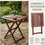 [Package] PARIS 1+2 Folding Outdoor Set-Teak Oil - Image 2