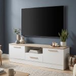 TENJI 180cm TV Cabinet-White - Image 5