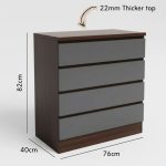 THEYA 4 Drawer Chest- 3 Colors - Image 13