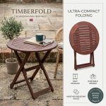 [Package] TIMBERFOLD 1+2 Foldable Outdoor Set-Teak Oil - Image 2