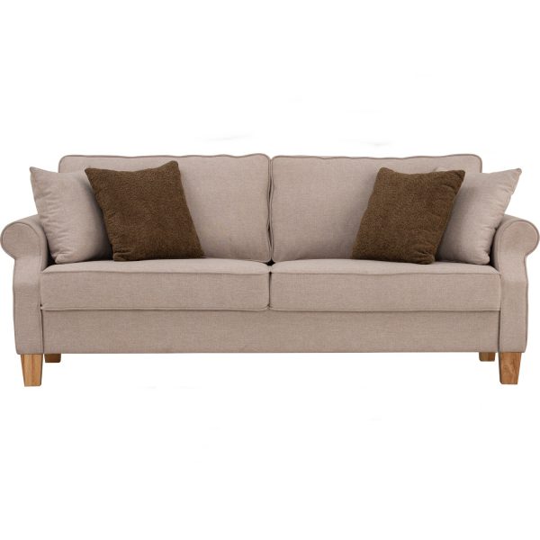IMPERIAL 3 Seater Sofa-Sand