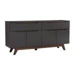 MARIAN 160CM Sideboard-Grey - Image 2