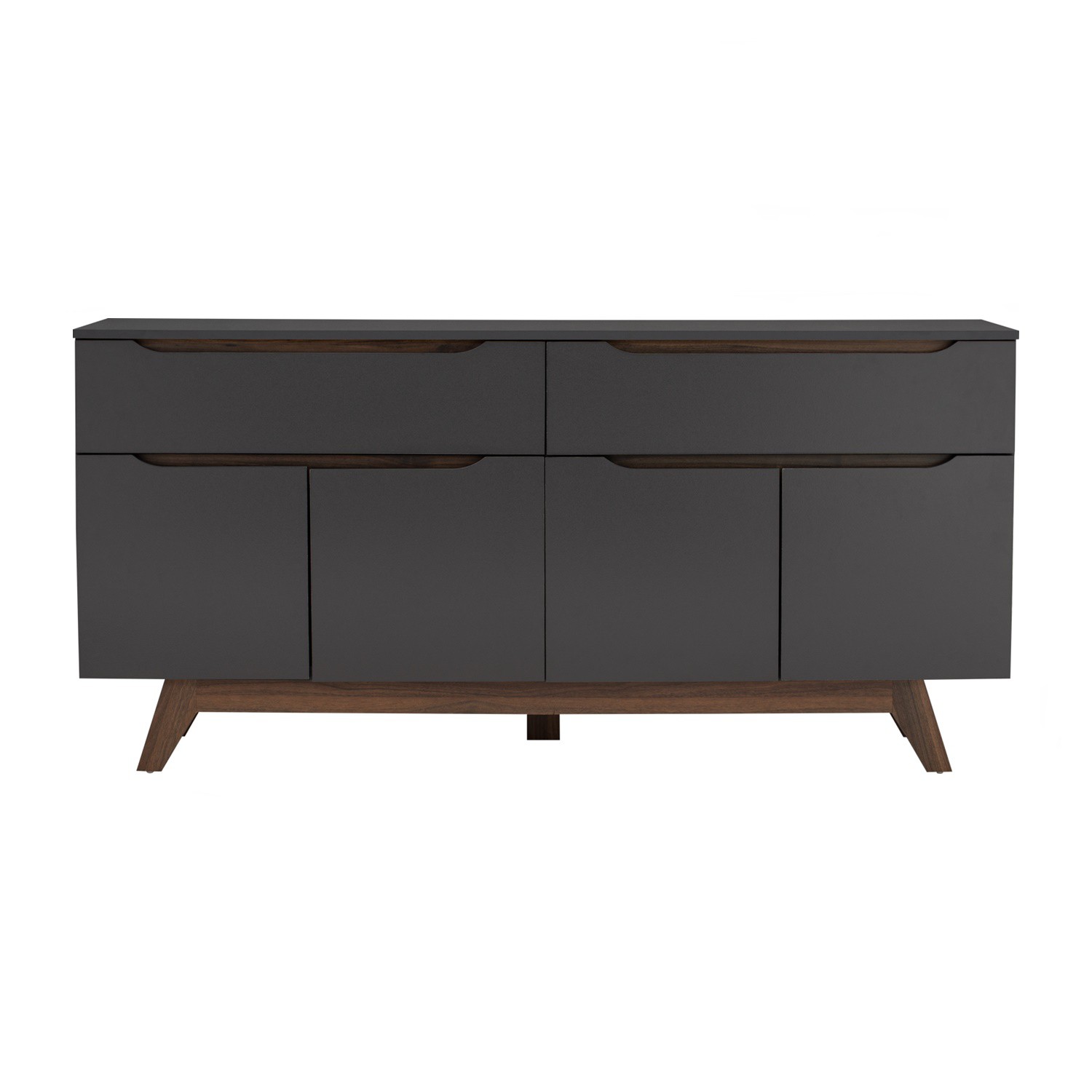 345055_3-1500x1500 MARIAN 160CM Sideboard-Grey - Image 1