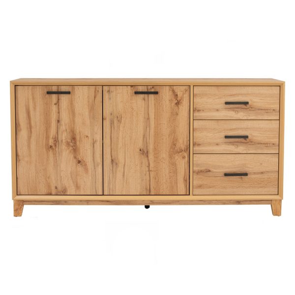 ORLANDO 160CM Sideboard-Wotan Oak
