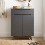 MARIAN Multi Function Shoe Cabinet-Grey