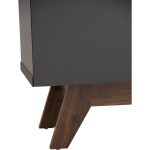 MARIAN Multi Function Shoe Cabinet-Grey - Image 4
