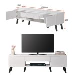 ALICE 150CM TV Cabinet-White - Image 7