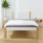 ALICE Single Bed Frame-White