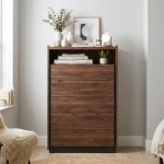 BOSTON 5 Drawer Chest-Walnut