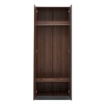 BOSTON 2 Door Wardrobe-Walnut - Image 5