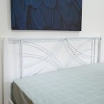 MARIDIAN Queen Size Bed Frame-White - Image 10