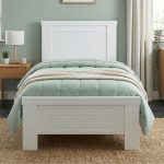 DELTA Super Single Bedframe-White