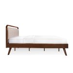 DIVANI Queen & King Size Wood Bed Frame-Walnut - Image 5