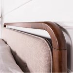 DIVANI Queen & King Size Wood Bed Frame-Walnut - Image 3