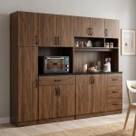 EVA Kitchen Cabinet System-Walnut - Image 2