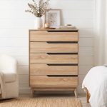 FELICE 5 Drawer Chest-Oak