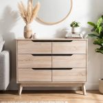 FELICE 6 Drawer Chest-oak