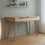 FELICE 120CM 2 Drawer Study Desk-Oak