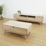 [Package] GALINA 2 In 1 Living Set-Oak - Image 11