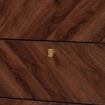 GENOA 5 Drawer Chest-Walnut - Image 9