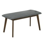 KEN 100CM Solid Wood Bench Chair-2 Colors - Image 10