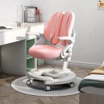 Y02 Kids Ergonomic Study Chair-Pink