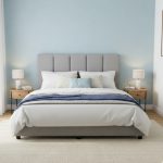 MANADO King Size Divan Bed Frame-Grey