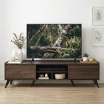 MAXTON 6 Feet TV Cabinet-Walnut