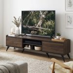 MAXTON 6 Feet TV Cabinet-Walnut - Image 2