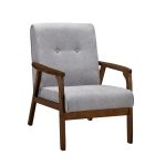 NOVA 1 Seater Sofa-Light Grey