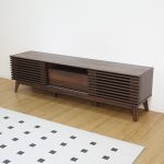 PRATO 180CM Sliding Door TV cabinet-Walnut - Image 4