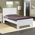DELTA Super Single Bedframe-White - Image 2