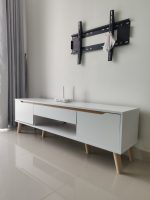ALICE 150CM TV Cabinet-White+Oak - Image 9