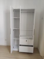DOREEN 3 Door 2 Drawer With Key Lock Wardrobe-White - Image 10