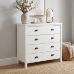 SHERRY 4 Drawer Chest-White