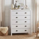 SHERRY 5 Drawer Chest-White