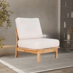SHOBU 1 Seater Sofa-Natural - Image 3