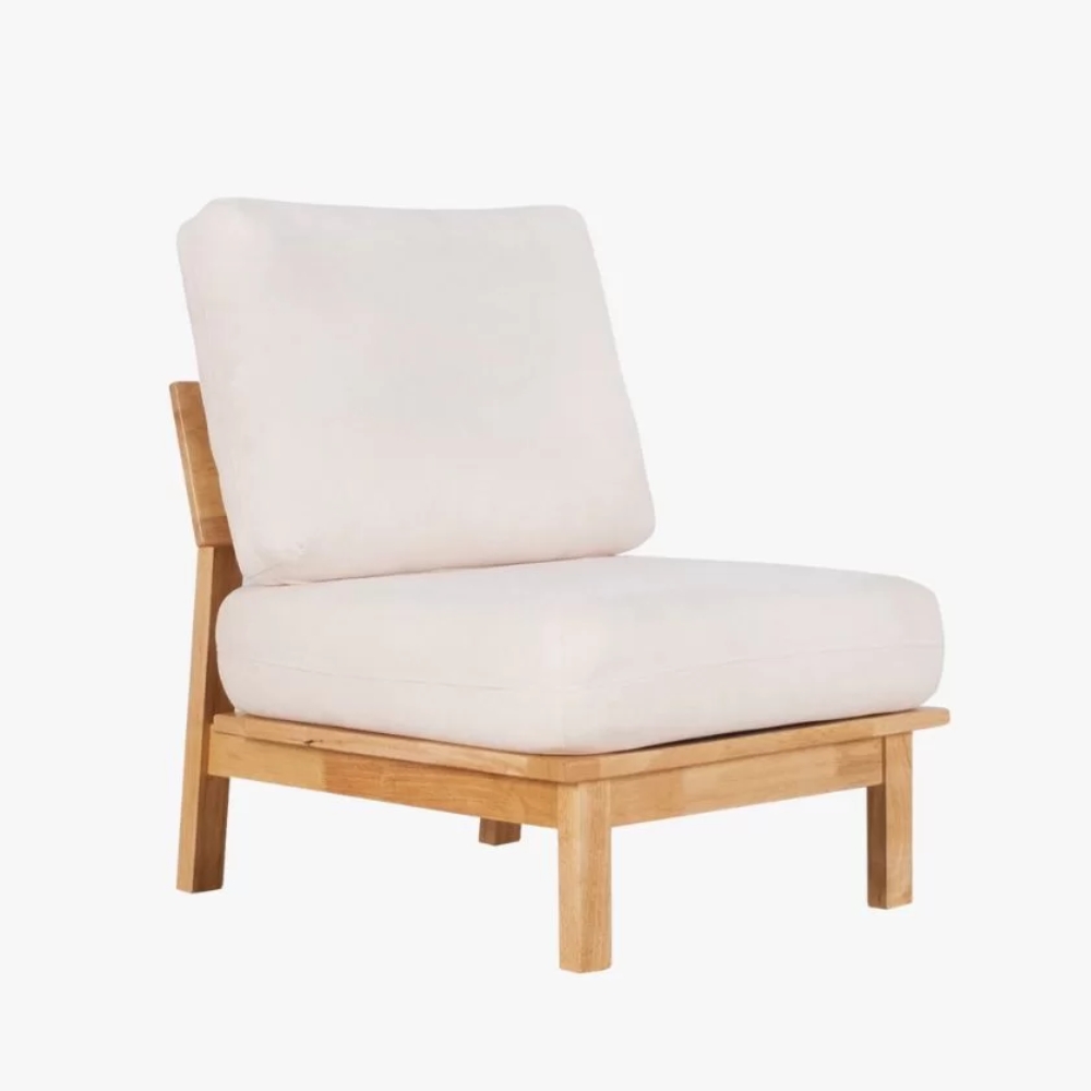 SHOBU 866-16 SHOBU 1 Seater Sofa-Natural - Image 1