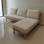 SHOBU 3 Seater L Shaped Sofa-Natural - Image 12