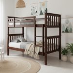 SUNDRA Super Single Size Bunk Bed-White - Image 2