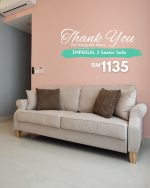 IMPERIAL 3 Seater Sofa-Sand - Image 15