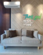 NEXUS 3 Seater Sofa-Stone - Image 10