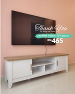 SAMERA 180CM TV Cabinet-White - Image 6