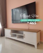 SAMERA 180CM TV Cabinet-White - Image 8